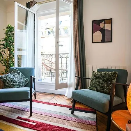Daire Tranquil Retreat In The 16th Arrondissement