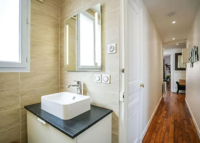 Apartmán Tranquil Retreat In The 16th Arrondissement *
